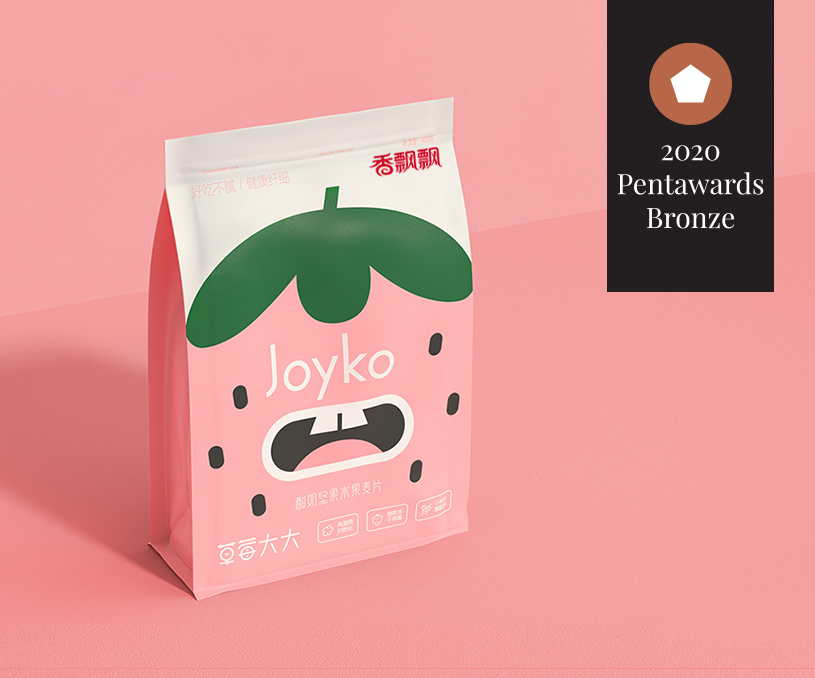 香飄飄旗下Joyko品牌零食包裝設計